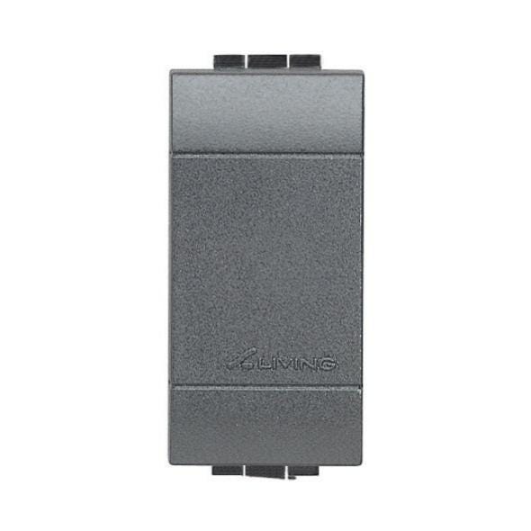 Suoneria 6A 220V Per Bticino Living Light - Nero, 1 Modulo Suoneria 6A 220V Per Bticino Living Light - Nero, 1 Modulo
