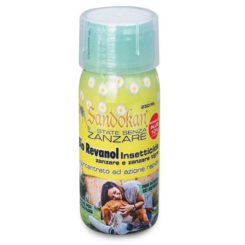 Insetticida liquido per zanzare SANDOKAN Bio Revanol 250 ml