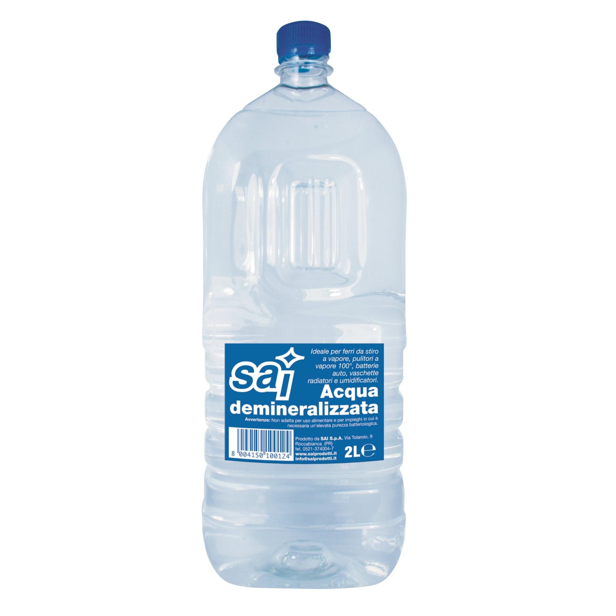 Acqua demineralizzata SAI 2 L