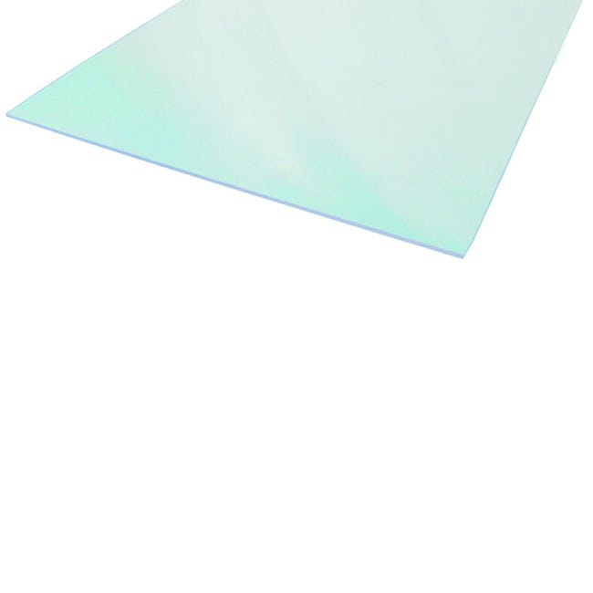 Vetro sintetico polistirene trasparente 100 cm x 200 cm, Sp 5 mm