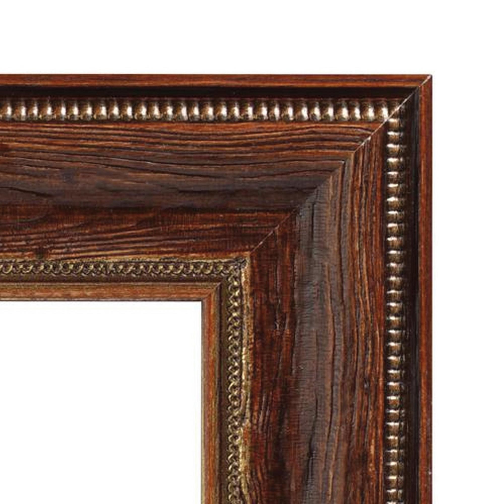 QUADRO DIPINTO A MANO Olio su Tela CORNICE IN LEGNO FOGLIA ORO BAROCCO 65X55 CM EUR 69,00