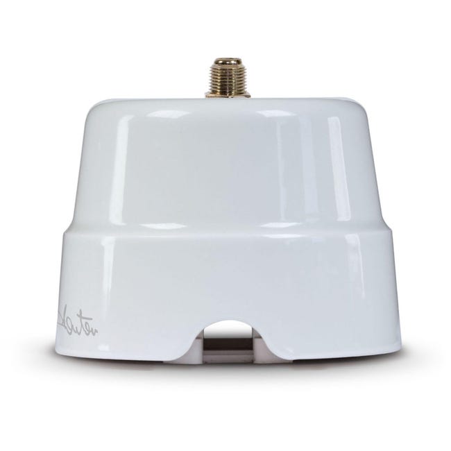 FANTON Rosone Liscio Bianco Ø 70mm - Stile Vintage Per Impianti Elettrici - Foto 3