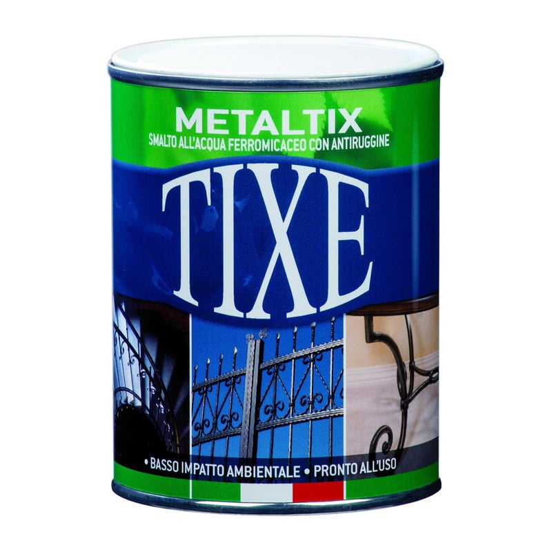 Vernice da esterno TIXE Metaltix acciaio 0.5 L