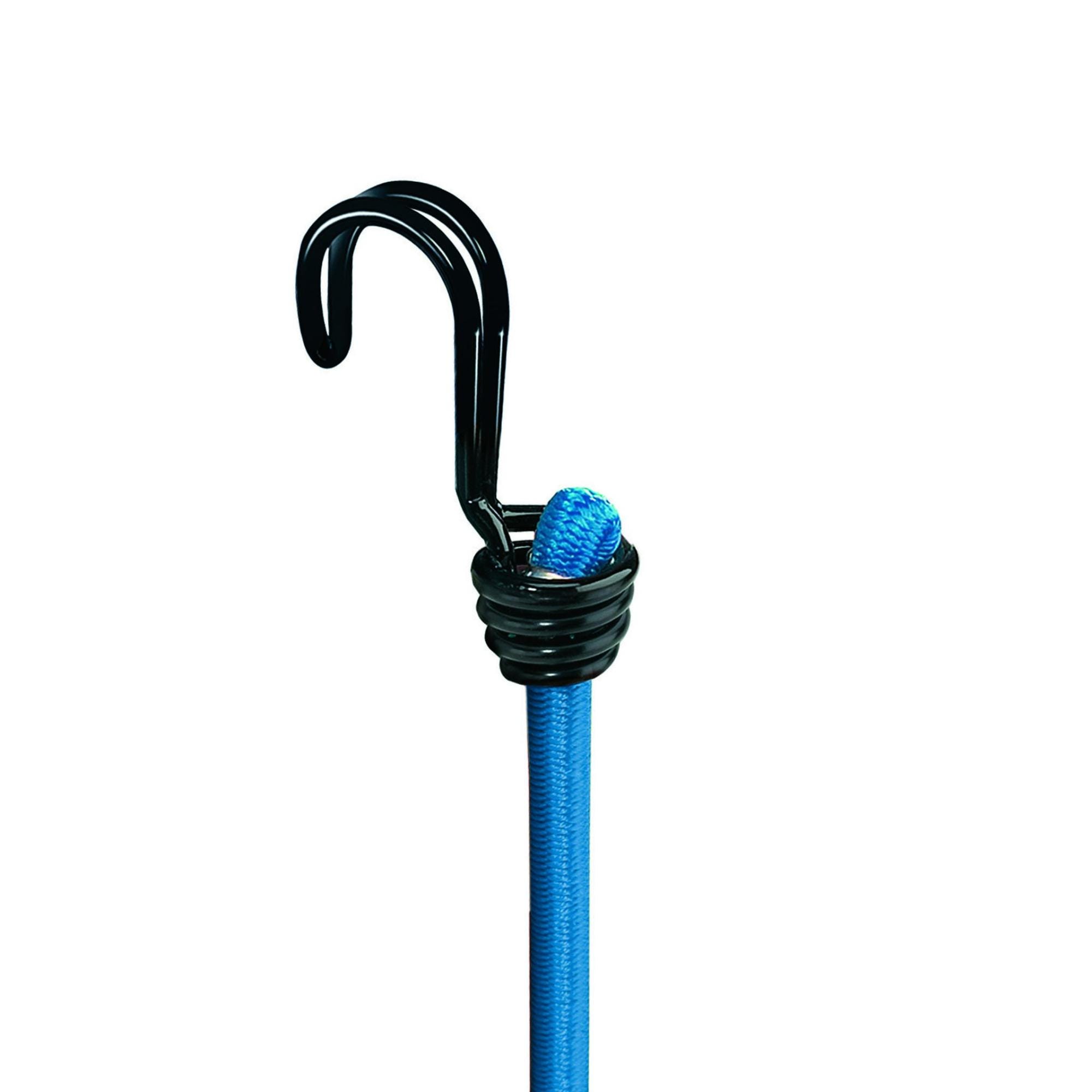 Corda elastica con gancio blu L 0.45 m x Ø 8 mm 2 pezzi