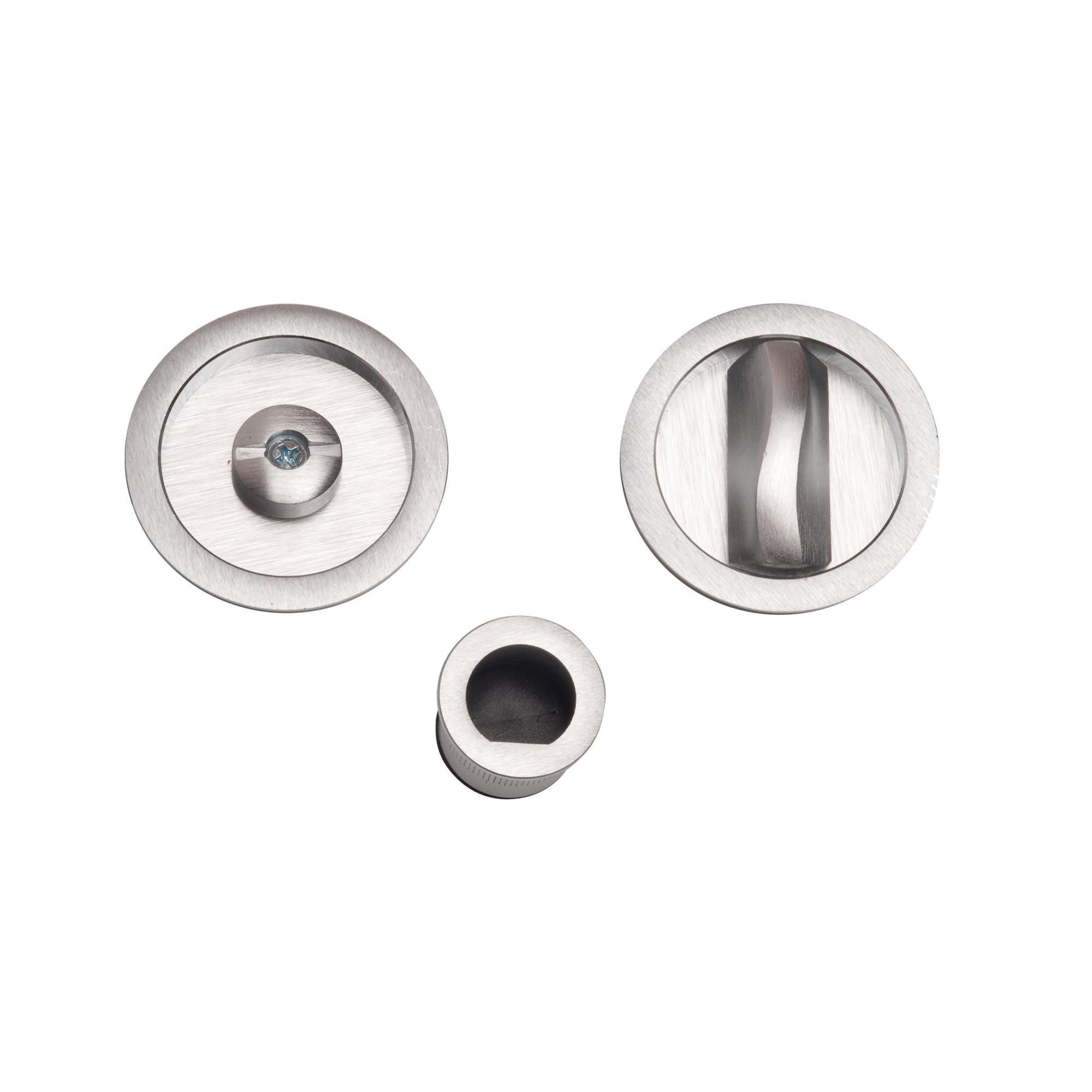 Maniglia per mobili in zama argento cromato Mcl interasse 64 mm, 2 Maniglia per mobili in zama argento cromato Mcl interasse 64 mm, 2