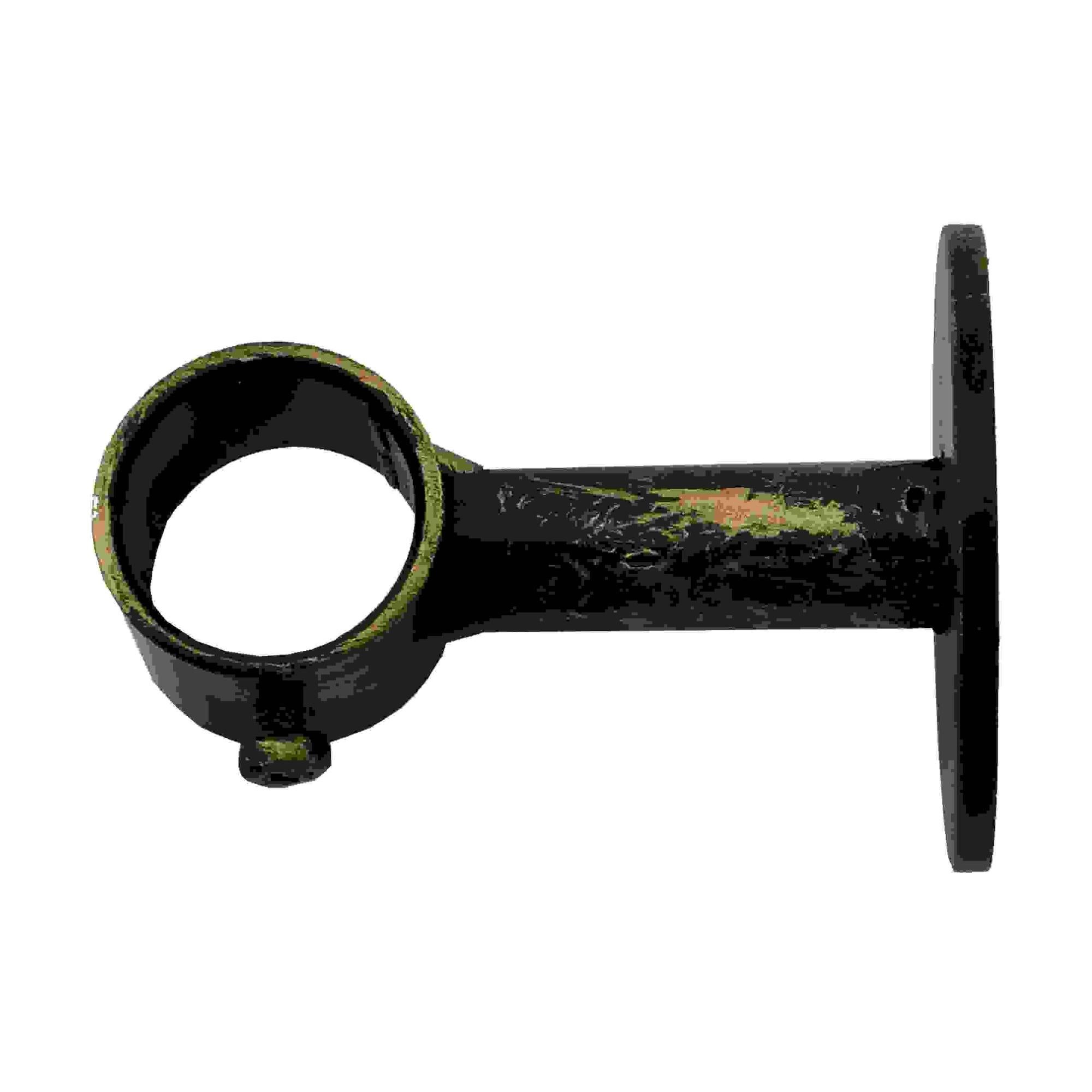 5 Anelli A D Saldati Ferro Nero Verniciato 26x5 Mm – Robusti Per Fai-da-Te, Cuoio E Attrezzatura