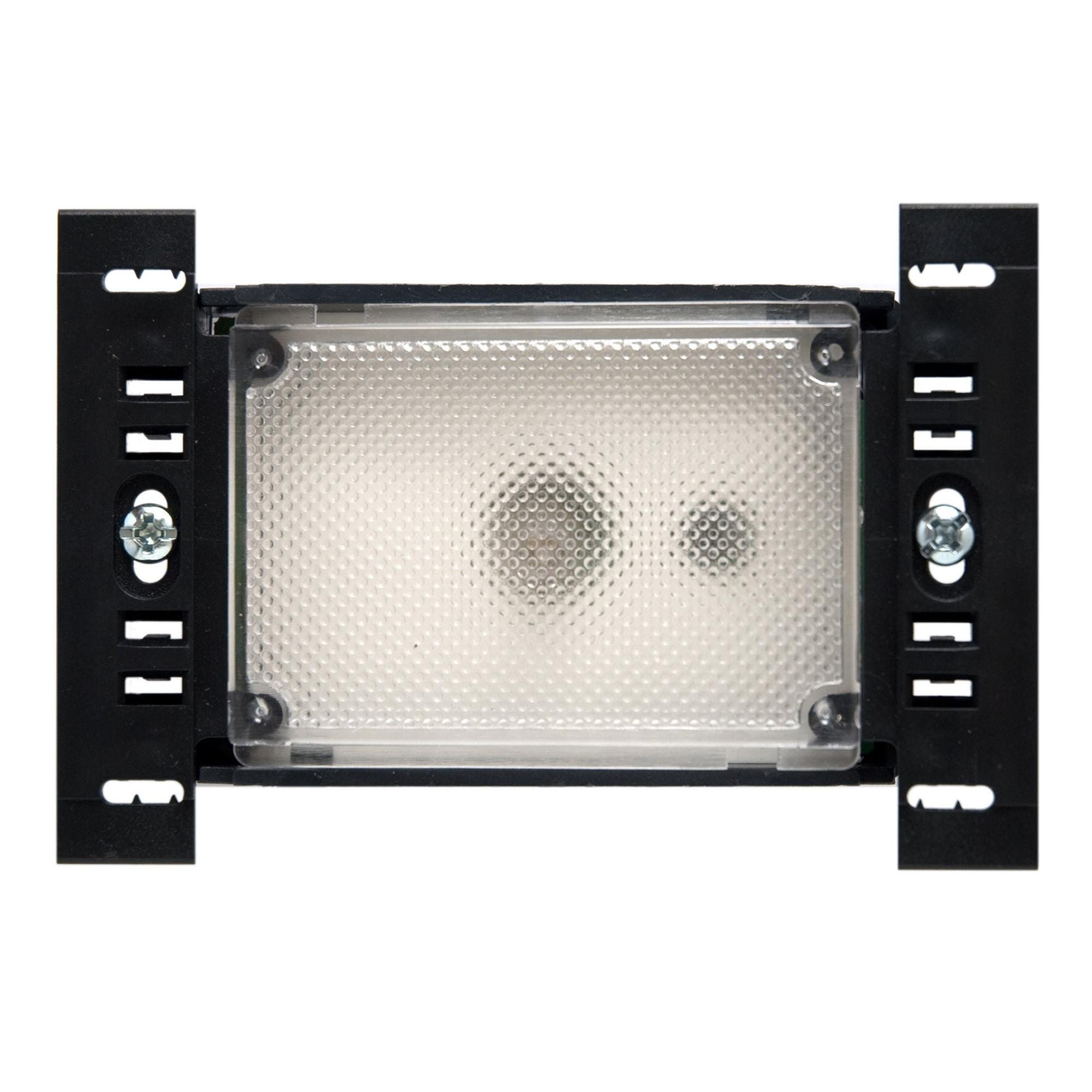 Velamp Twix Lampada Emergenza LED Anti Black-out | 2 Tubi 250lm Ricaricabile Con Caricatore Esterno