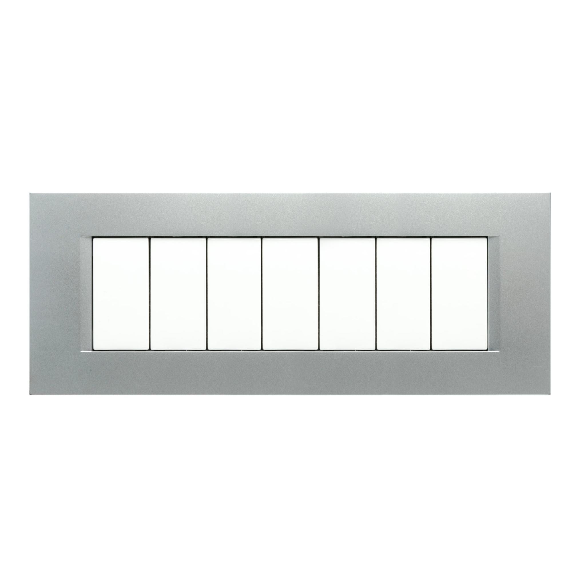 BOCCHETTA TONDA COTTALI CROMO SATINATO 50 Mm YALE - Foto 6