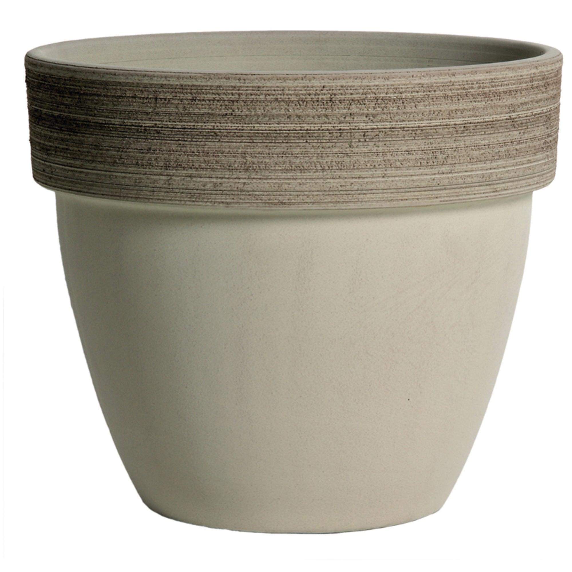 KADAX Vaso Per Piante Con Inserto Interno, Fioriera Rotonda In Plastica Per Interni Ed Esterni Beige Scuro 18 Cm K9913 83765977 - Foto 13