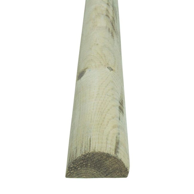 Palo tondo legno impregnato naturale Ø 8 cm H 200 cm