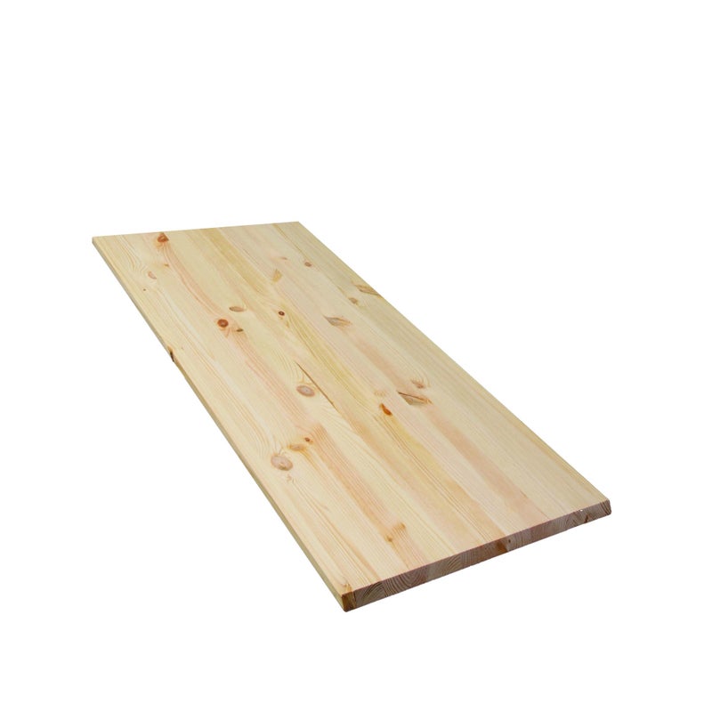 Tavola legno lamellare pino 1° scelta 80 x 30 cm Sp 18 mm