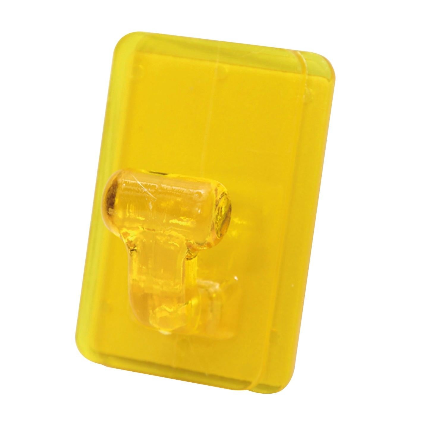 40 Ganci Adesivi Da Parete Trasparenti - Multiuso In Silicone - Portata 2kg - Perfetti Per Cavi, Asciugamani, Cuffie - 6 Colori Assortiti - 3