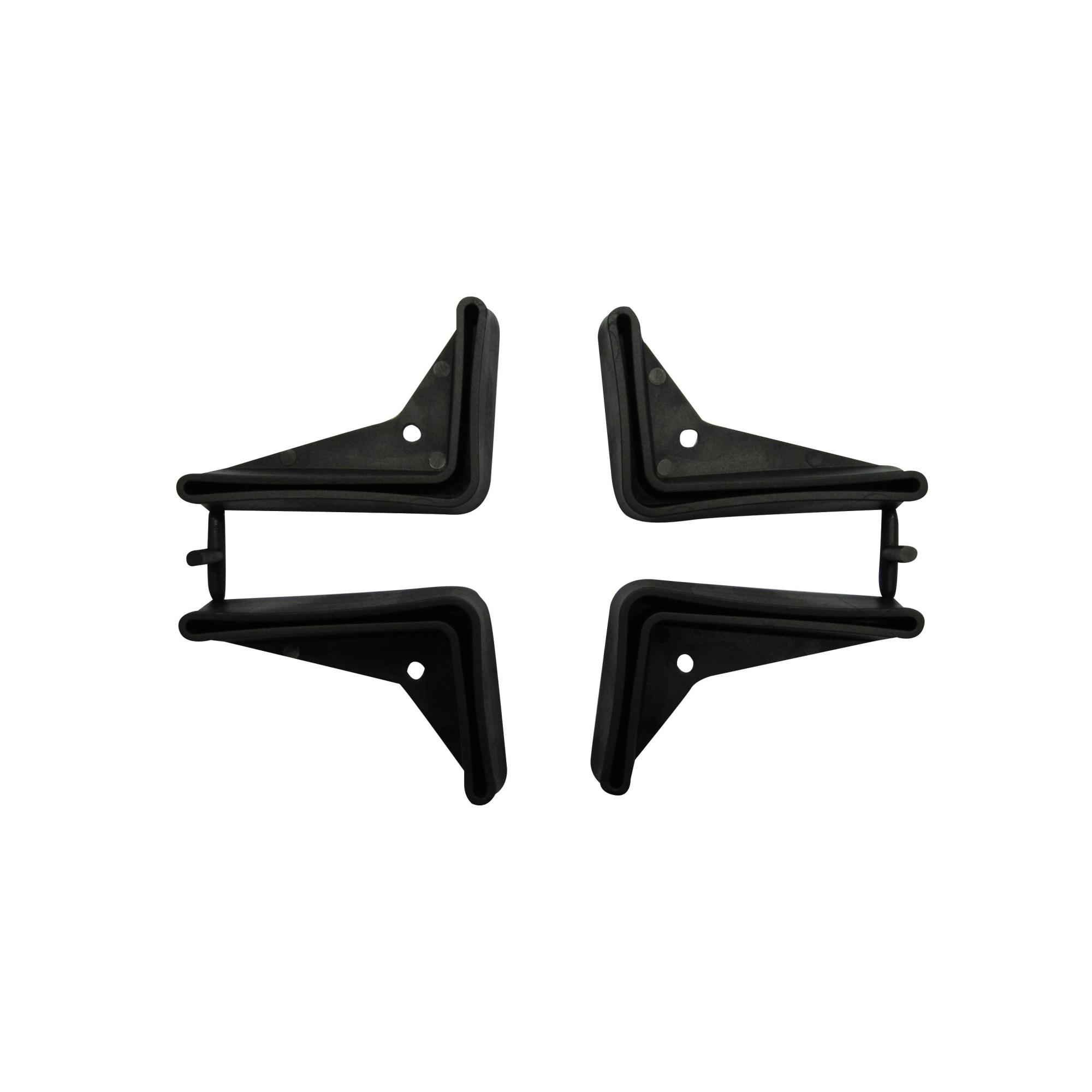 Profilo Angolare In PVC - Nero, 1000x25x25mm, Per Fai Da Te, Riparazioni E Decorazioni - Foto 11