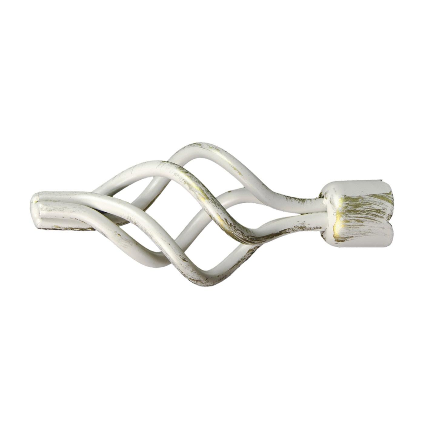 Finale Per Bastone Futura Cilindro In Metallo 20mm Nickel Satinato INSPIRE 2 Pezzi | Leroy Merlin