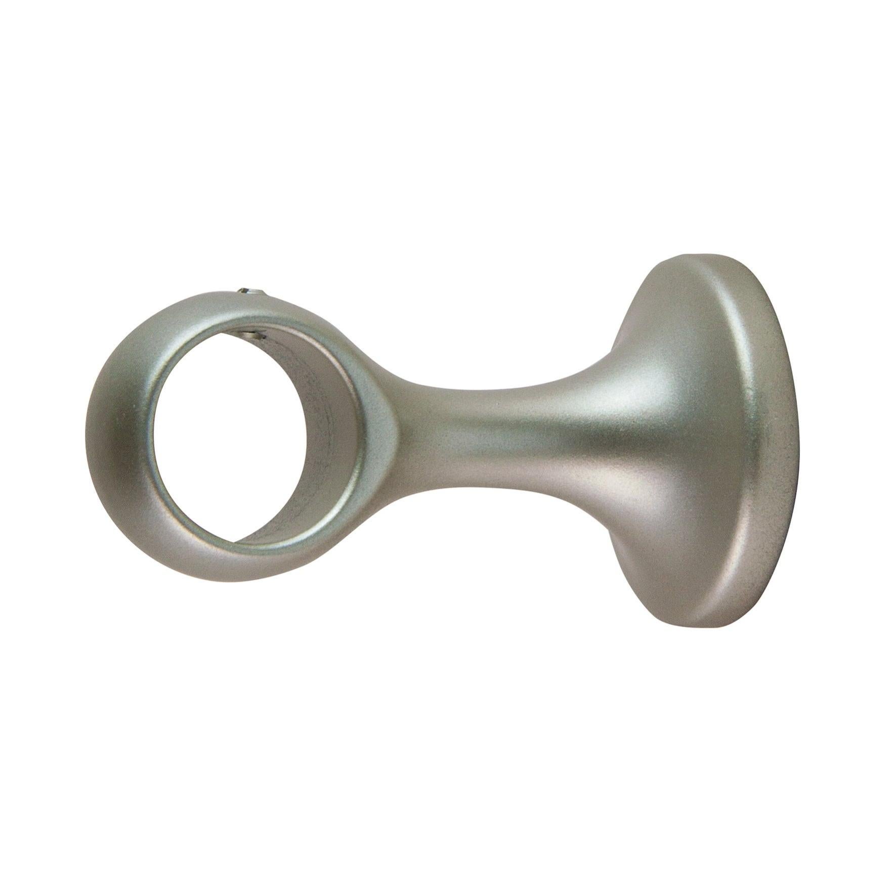 Supporto singolo chiuso 20mm Eco in ferro nero verniciato 4cm | Leroy Merlin