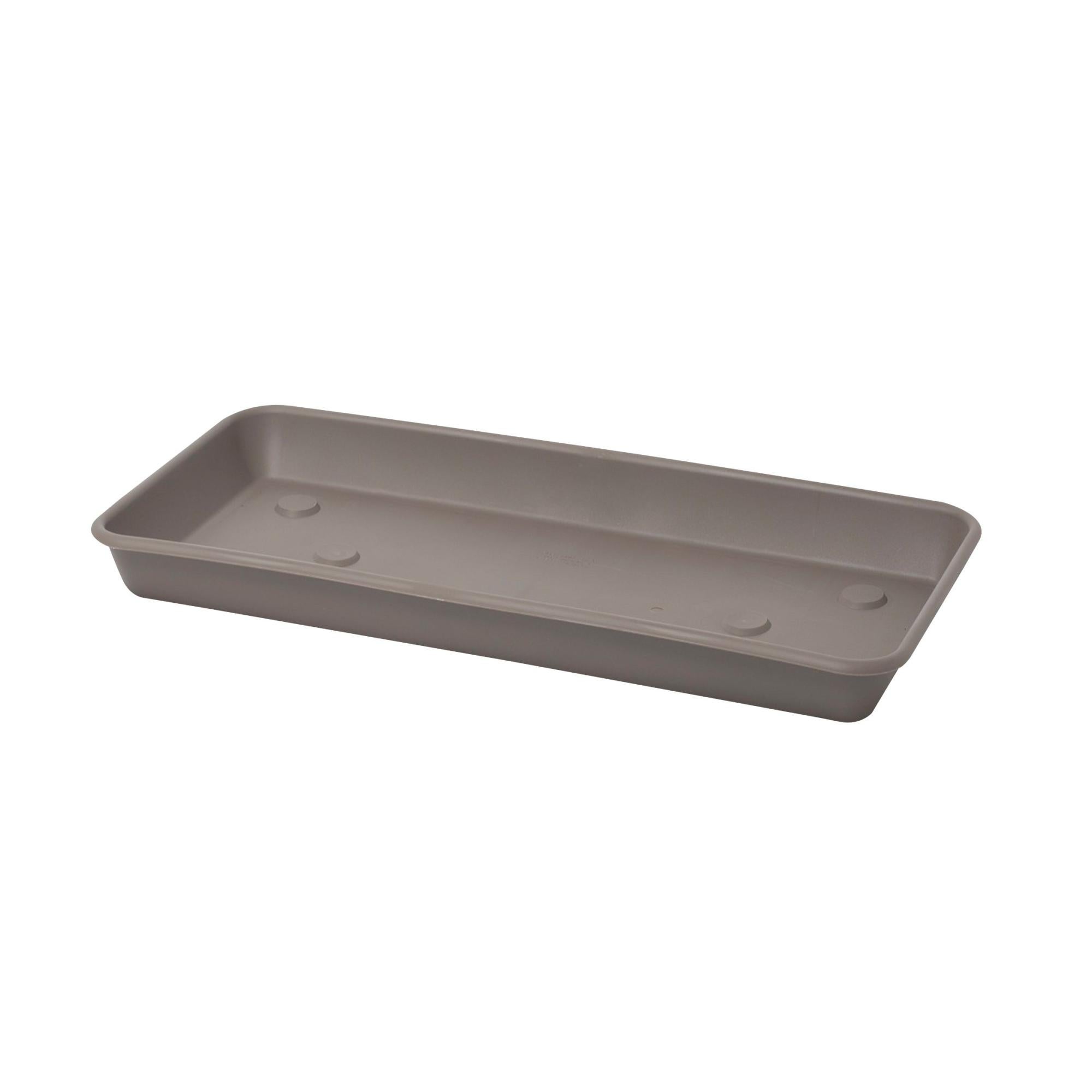 Vaso Capri ARTEVASI in polipropilene colore tortora H 34.7 cm, 40 cm