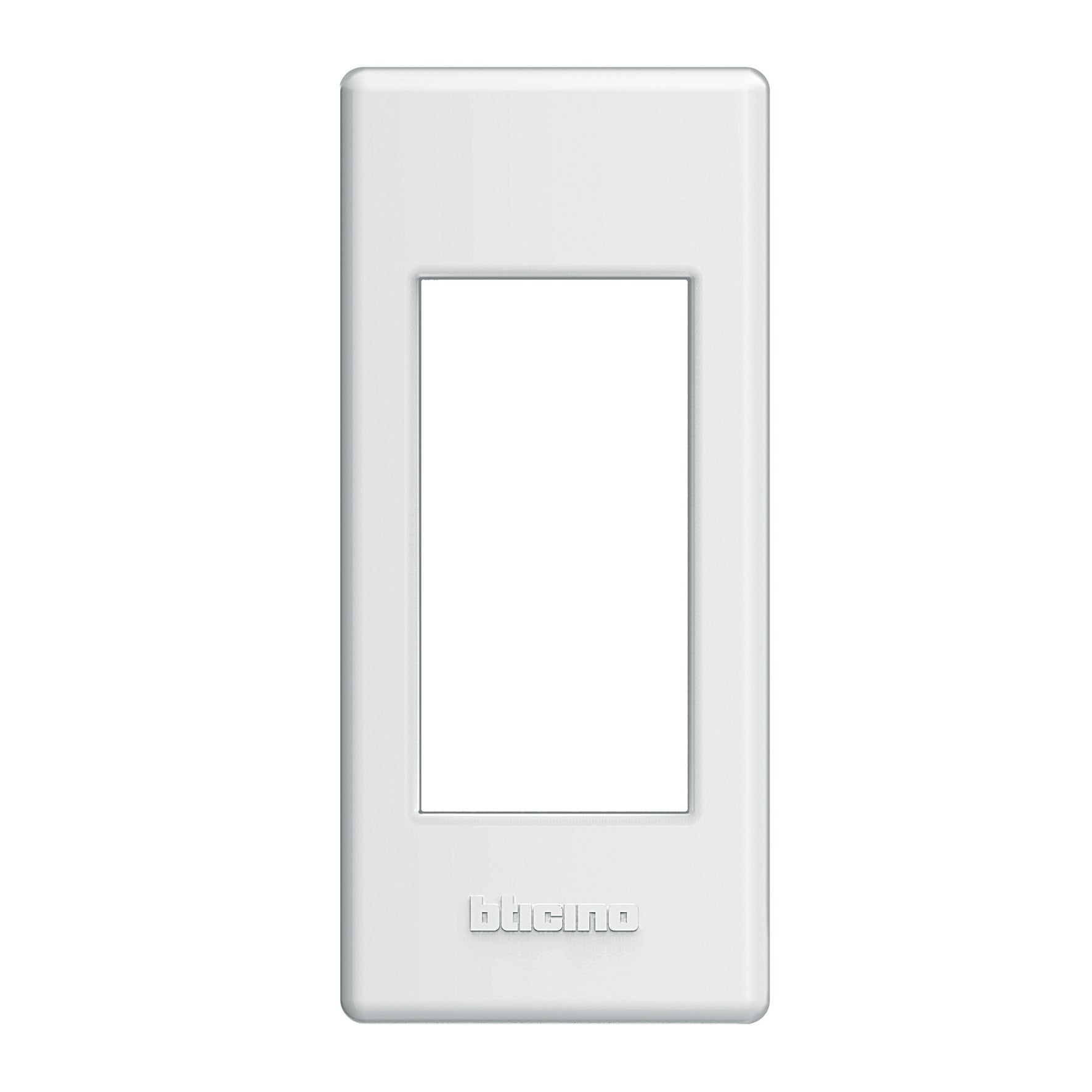 Placca BTICINO Living light 1 modulo bianco