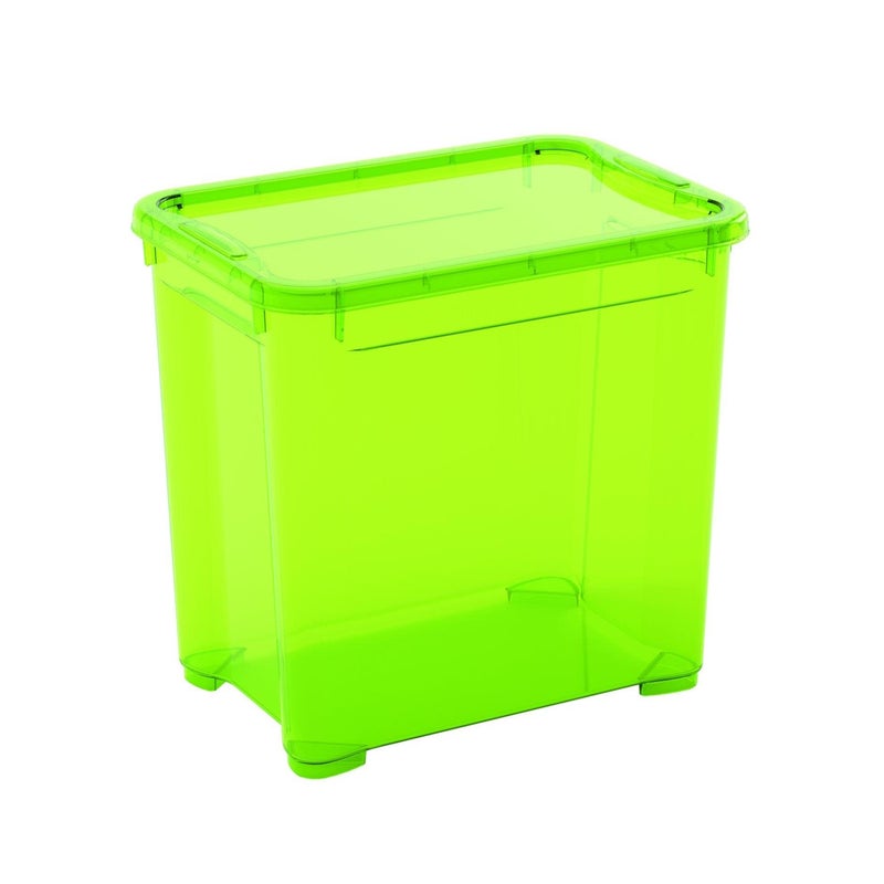 Contenitore T-box L 38 x H 28.5 x P 26.5 cm verde