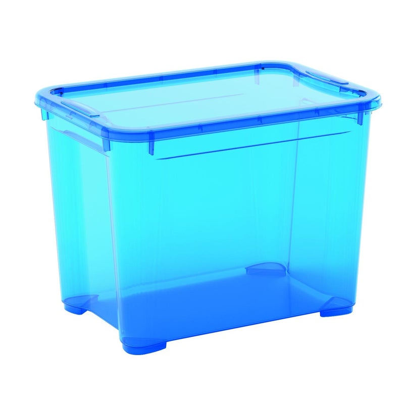 Contenitore T-box L 38 x H 28.5 x P 26.5 cm azzurro
