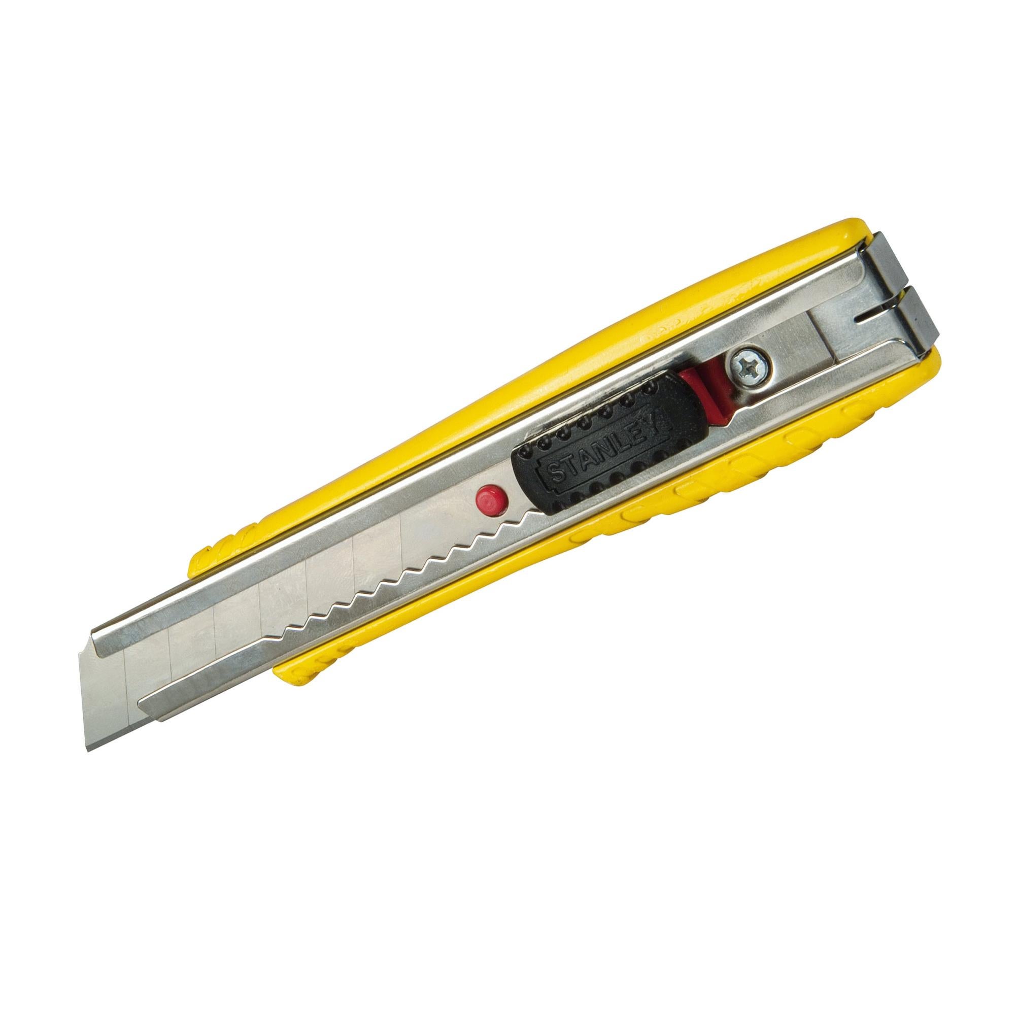 Stanley Fatmax 16-980 Set Di 9 Scalpelli Corti Per Legno - Lame In Acciaio Al Carbonio, Impugnatura Bicomponente