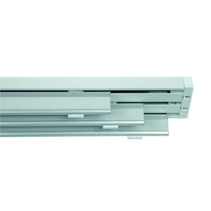 Binario a 4 guide in Alluminio per Tende a Pannello - 300 cm - Pannelli  Giapponesi - Fissaggio a soffitto