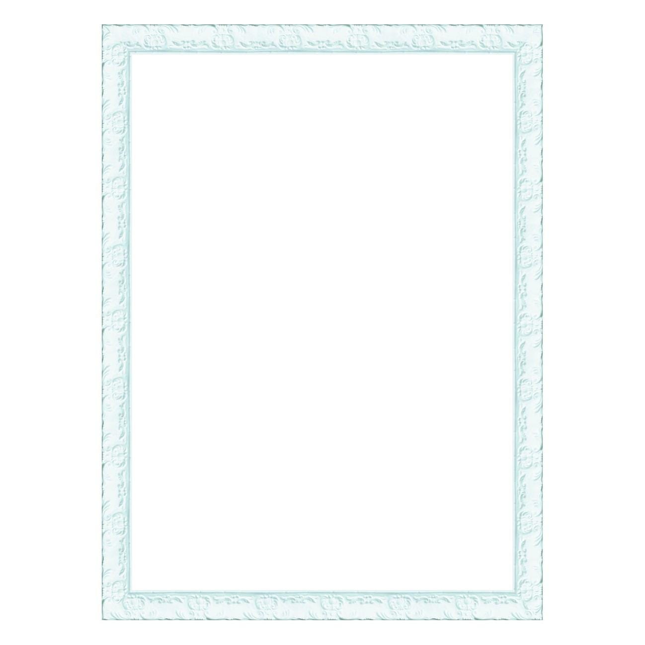 Cornice INSPIRE Sylvia bianco opaco per foto da 50x60 cm