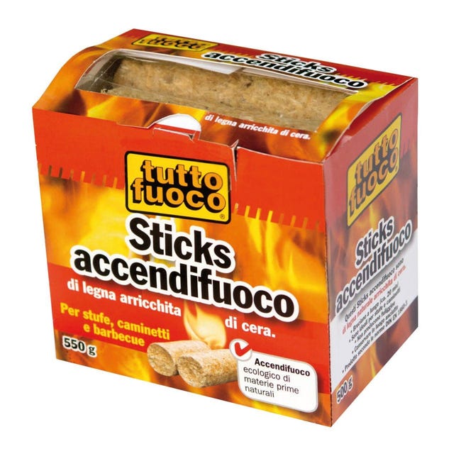 Diavolina Accendifuoco Eco 100pz - offerte pellet e legna Diavolina Accendifuoco Eco 100pz - offerte pellet e legna