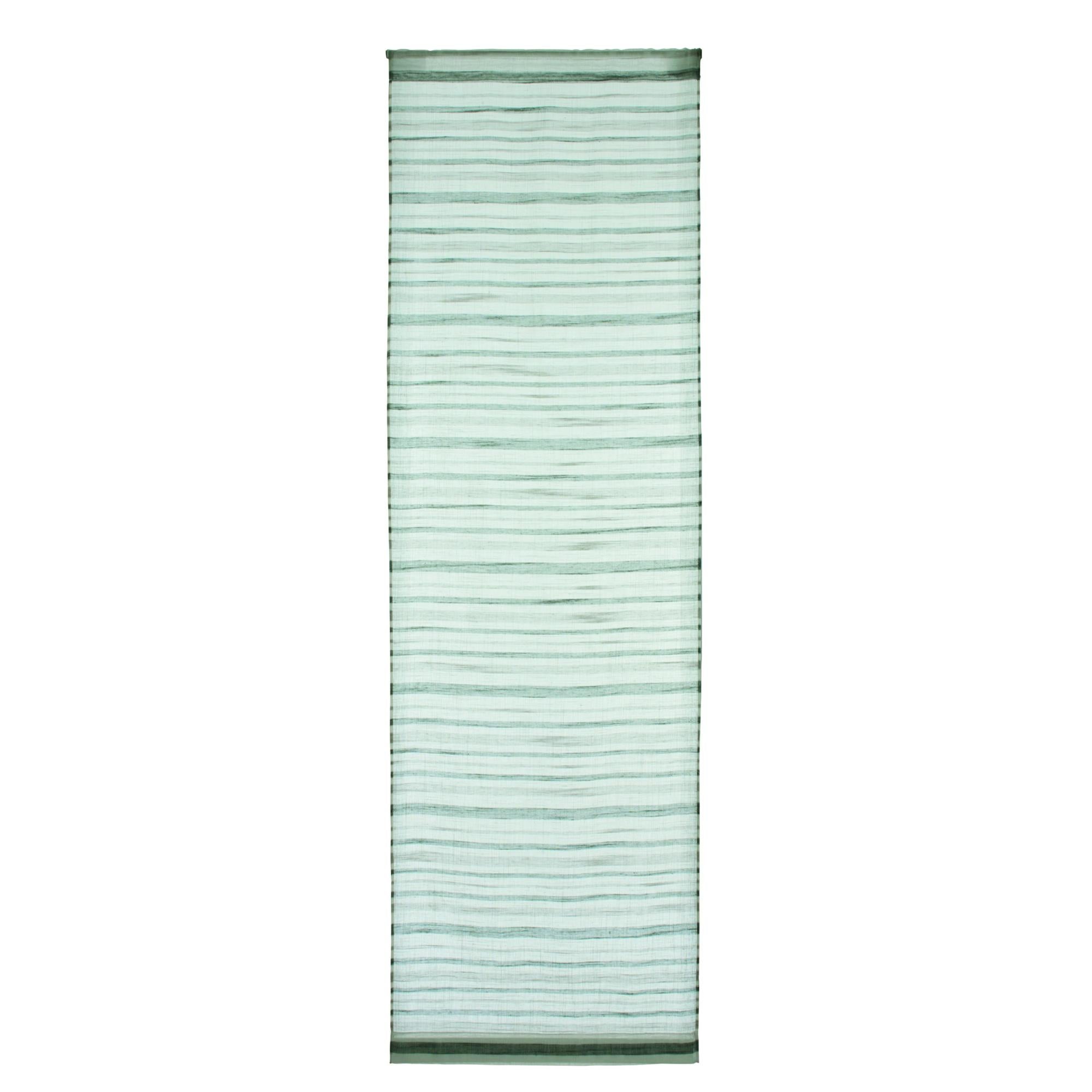 Tendina A Vetro Soleil D'Ocre In Cotone Panama - Grigio, 70x200 Cm - Foto 5