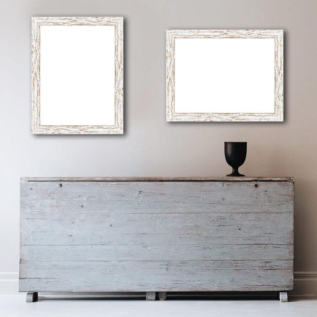 Cornice INSPIRE Lila bianco lucido per foto da 50x70 cm