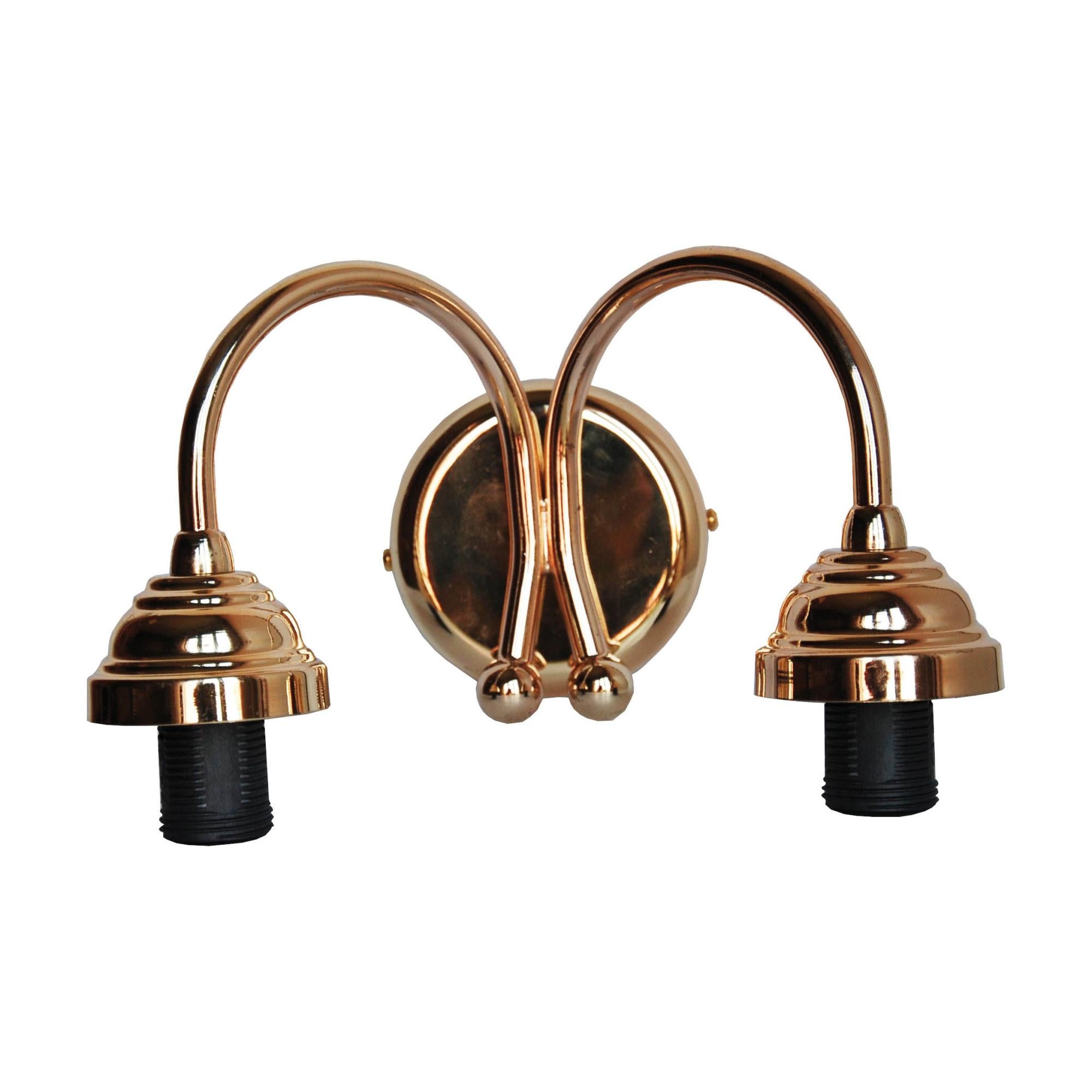 Supporto Braccio Per Faretti A Parete - 30 Cm, Acciaio Nero, Per Illuminazione Esterna