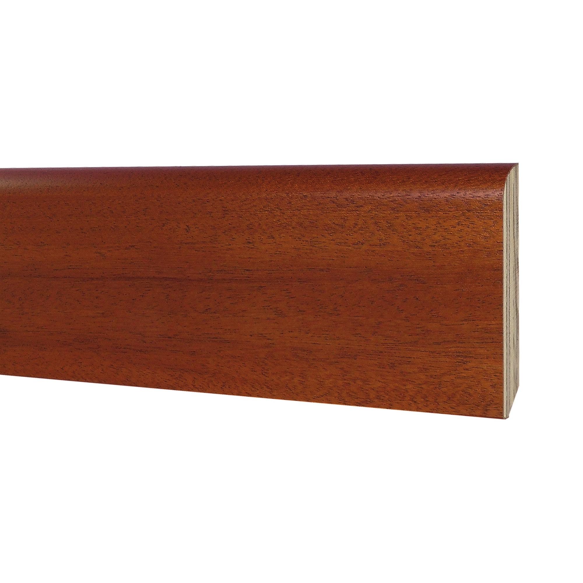 Battiscopa In Legno Preverniciato Bianco - Altezza 10 Cm, Lunghezza 2 Metri, Made In Francia