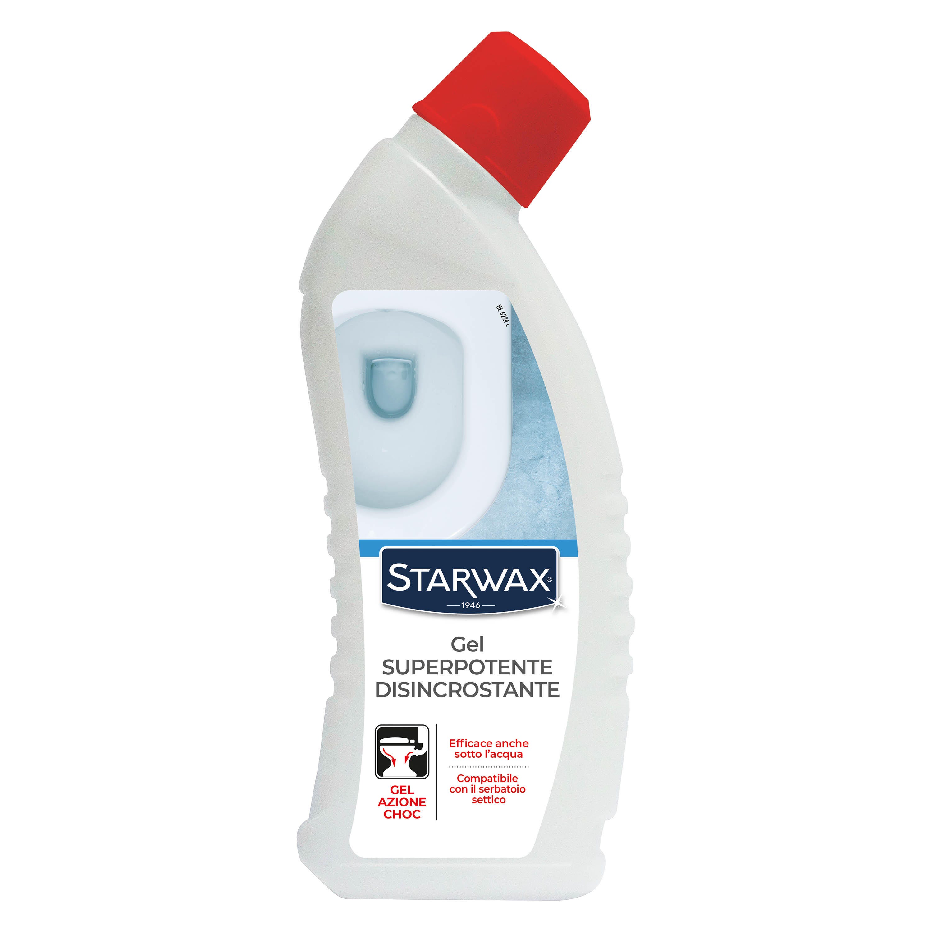 Disincrostante STARWAX superpotente per WC per cucina bagno 0,75 l