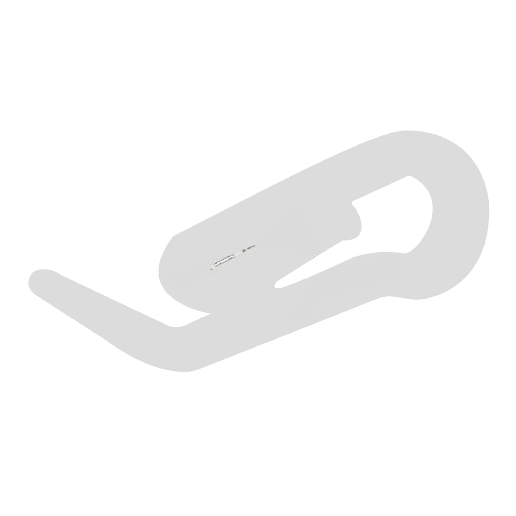 Ganci Pieghevoli Per Tende Gardinia - Confezione Da 10 Pz Per Anelli Da 28 Mm - Leggero E Pratico - Foto 9