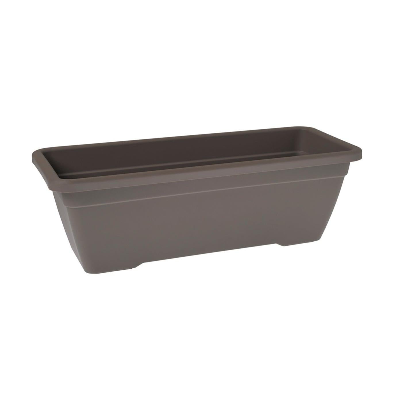 Fioriera Capri ARTEVASI In Polipropilene Tortora H 35 Cm L 60 X P 35 Cm L 60 X P 35 Cm 35889203