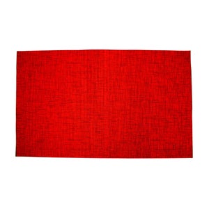 Tappeto Passatoia Sottolavello per Cucina Casa Ristorante Colore Rosso a  Fantasia H 0,50 X 4