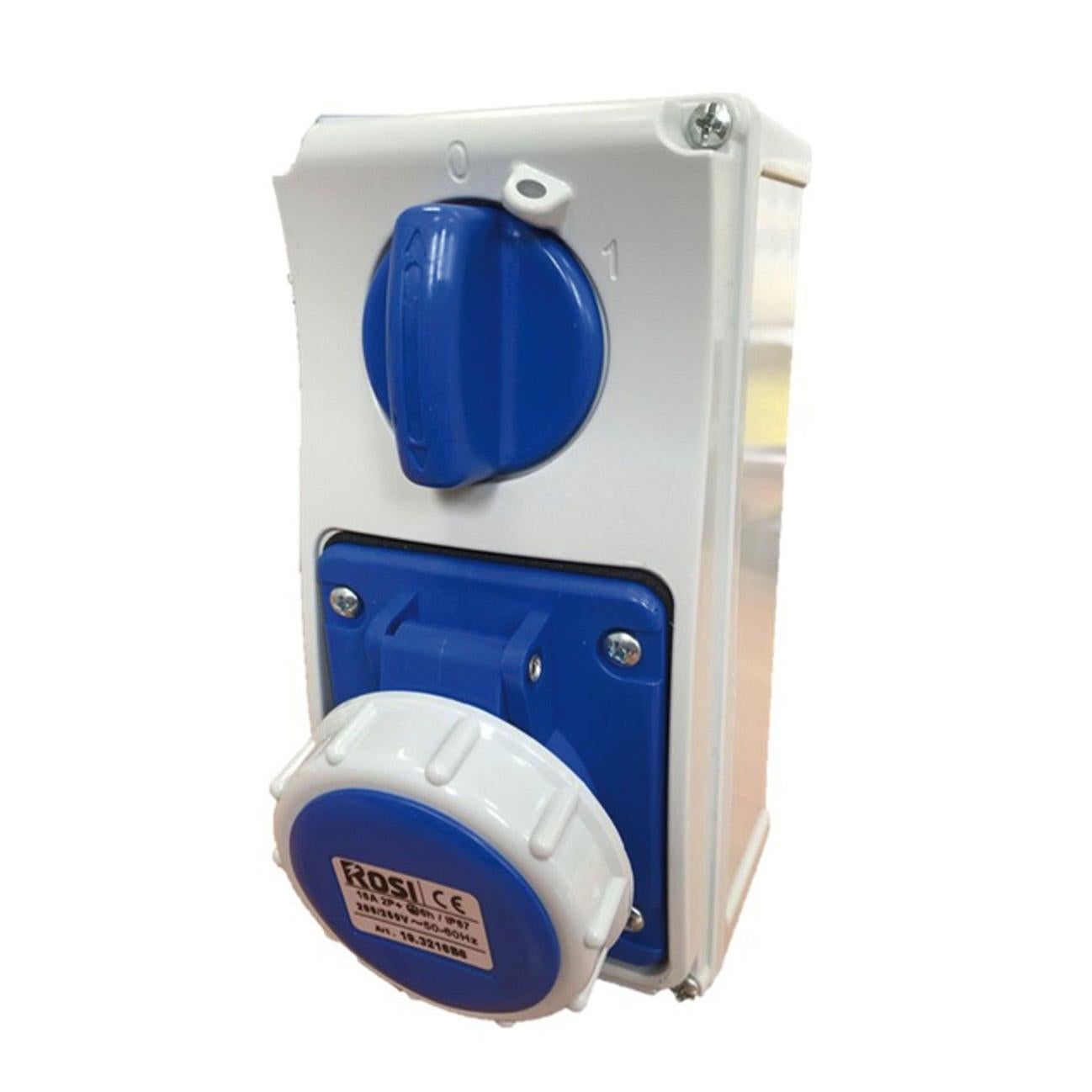 NEMA L15-15p 15A 125V 3-Prong industriale grado di bloccaggio spina femmina Alib