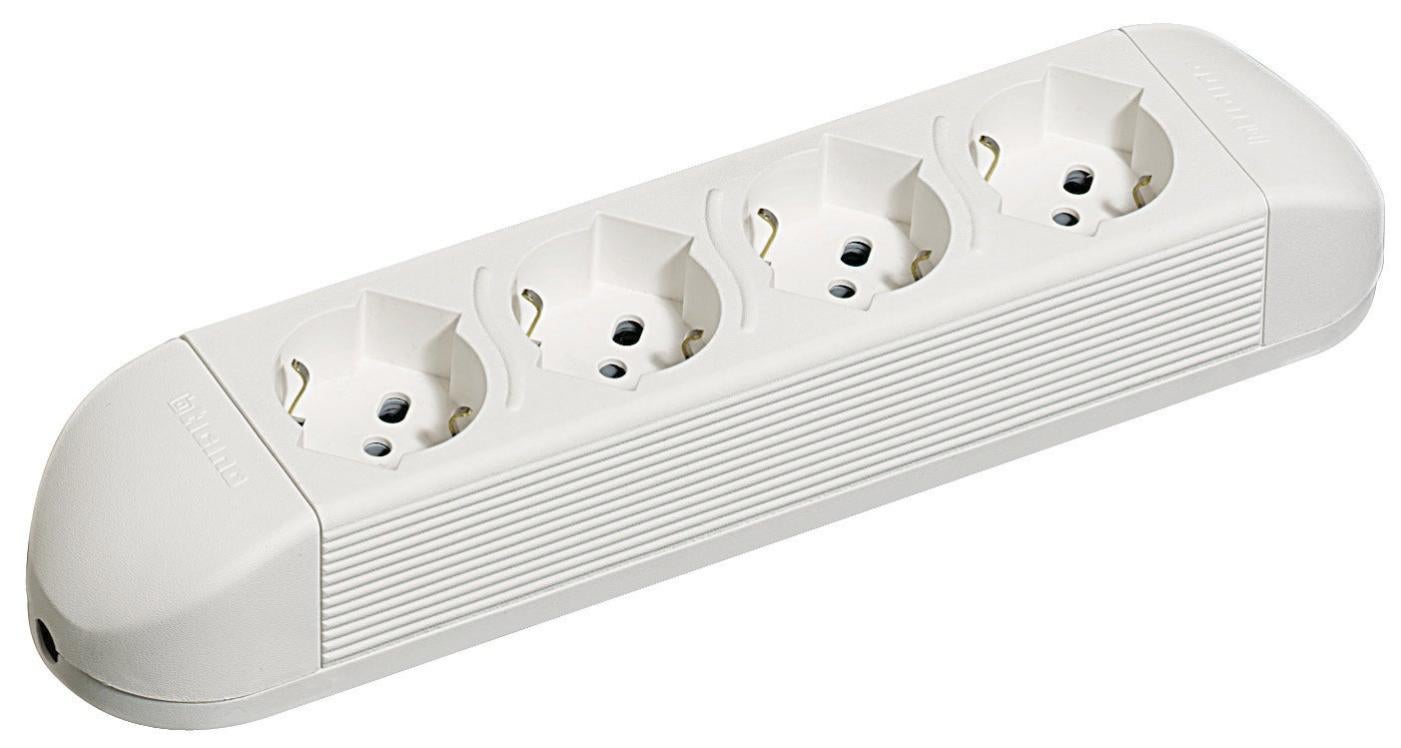 Multipresa 4 Posti, 4 Prese Universali, Spina Senza, Con Cavo, Bianca - Foto 13