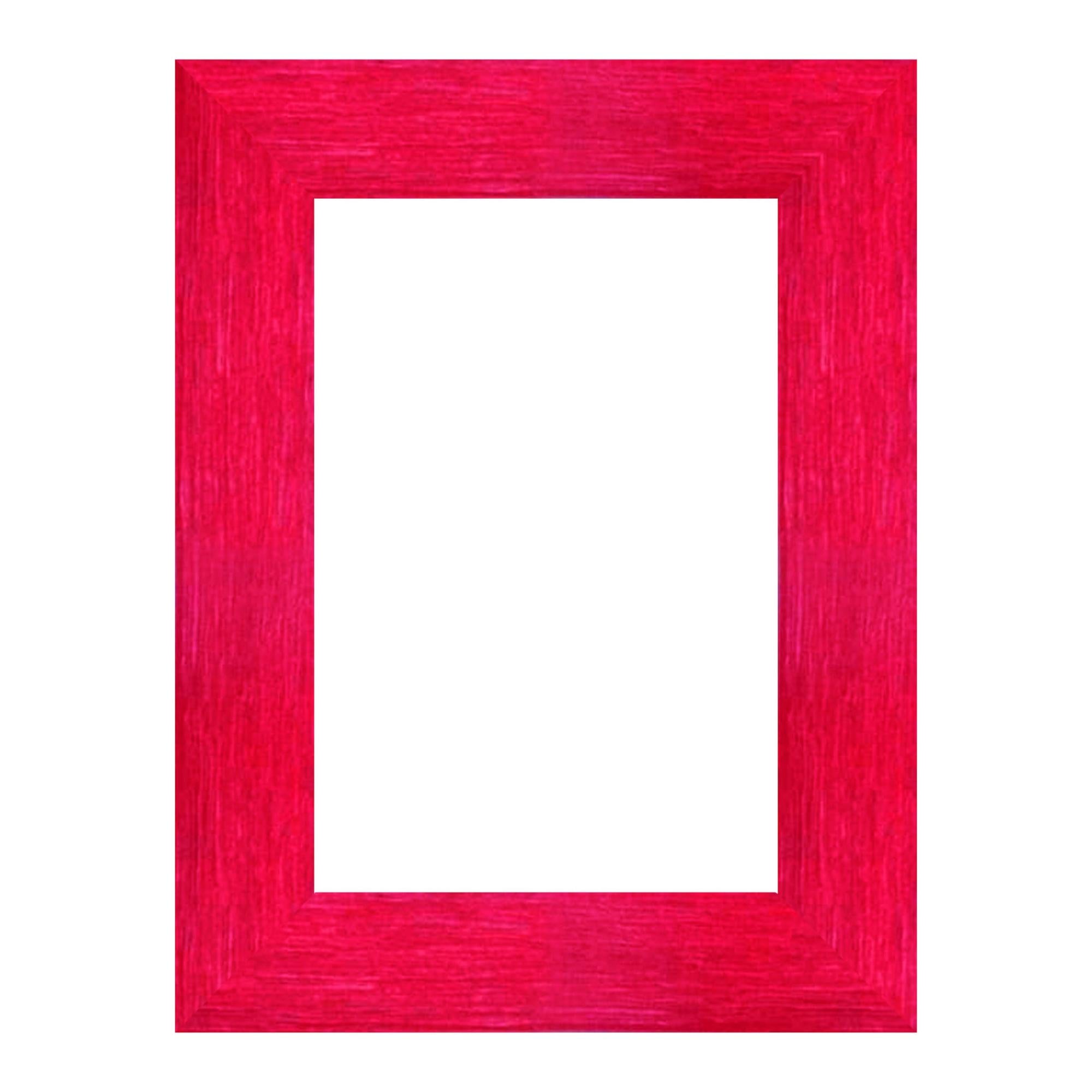 Set 4 Cornici Foto 10x15 Cm - Nero, In MDF Con Vetro Acrilico, Per Tavolo O Parete, Moderno