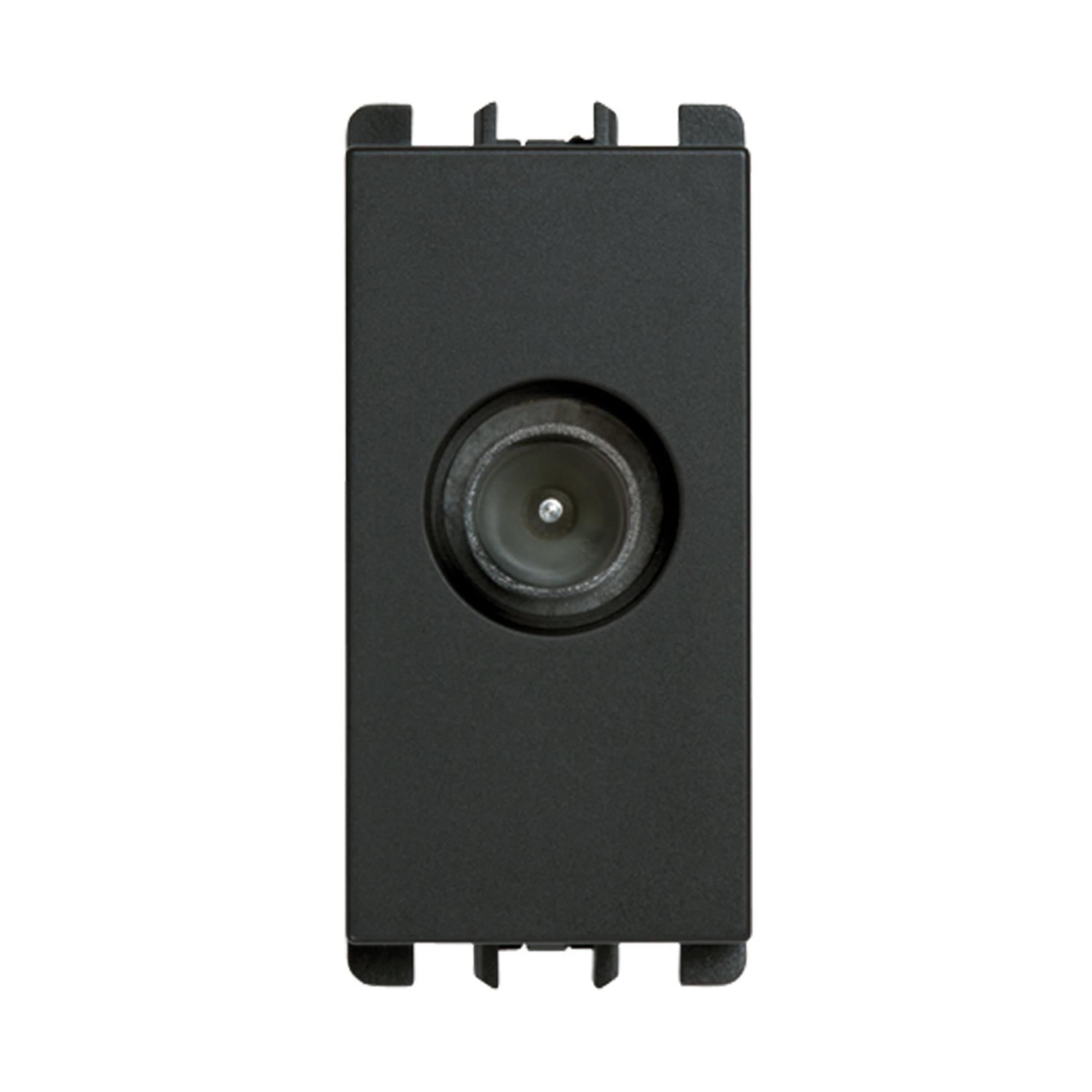 Presa multimedia TV coassiale Living light BTICINO, colore nero | Leroy