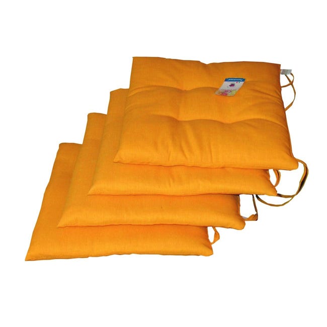 Set di 2 cuscini per bambini 40 x 40 cm arancione RADZKOT 