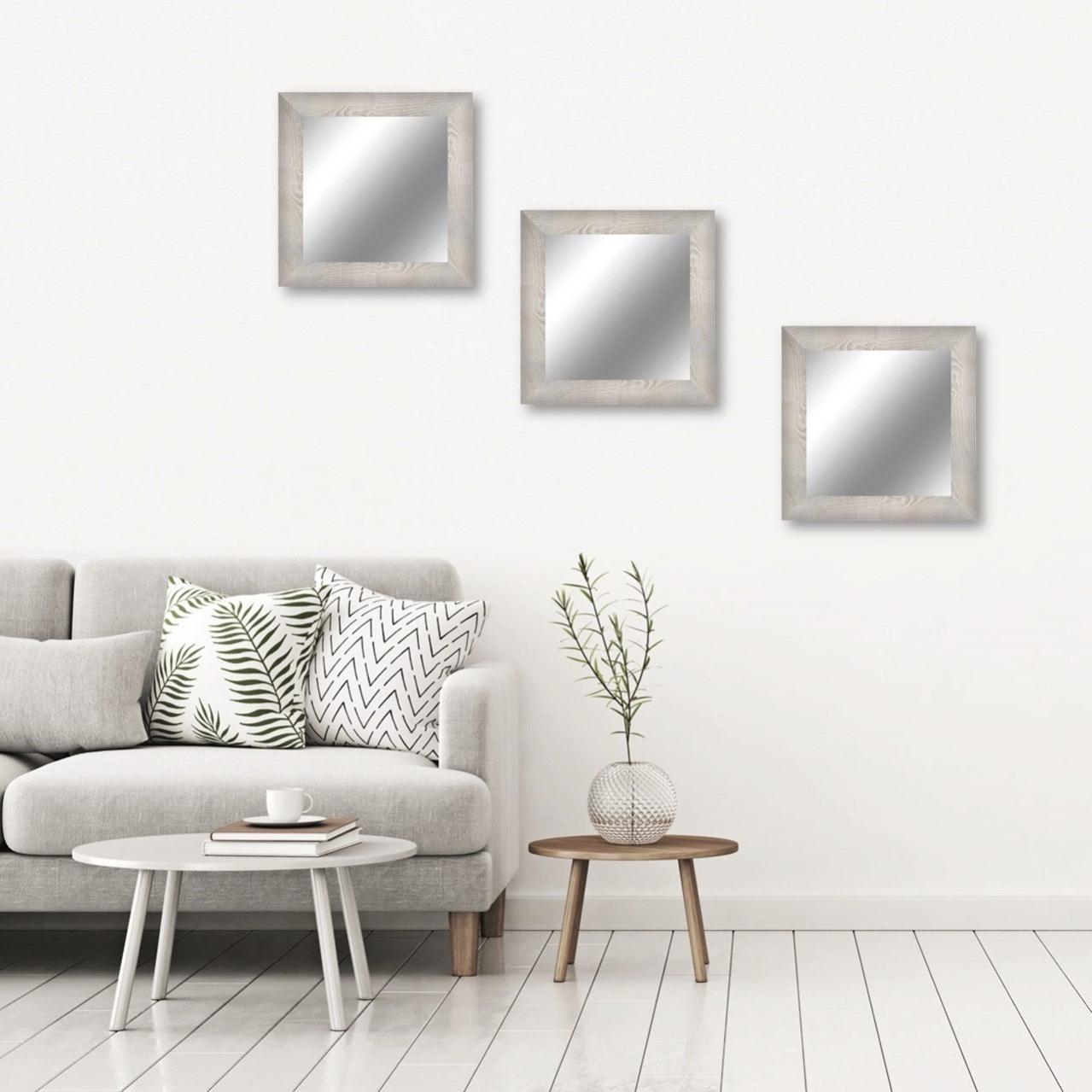 50 Piastrelle A Specchio Quadrate In Acrilico 5x5 Cm - Autoadesive, Con Pellicola Protettiva, Per Decorazioni Fai Da Te