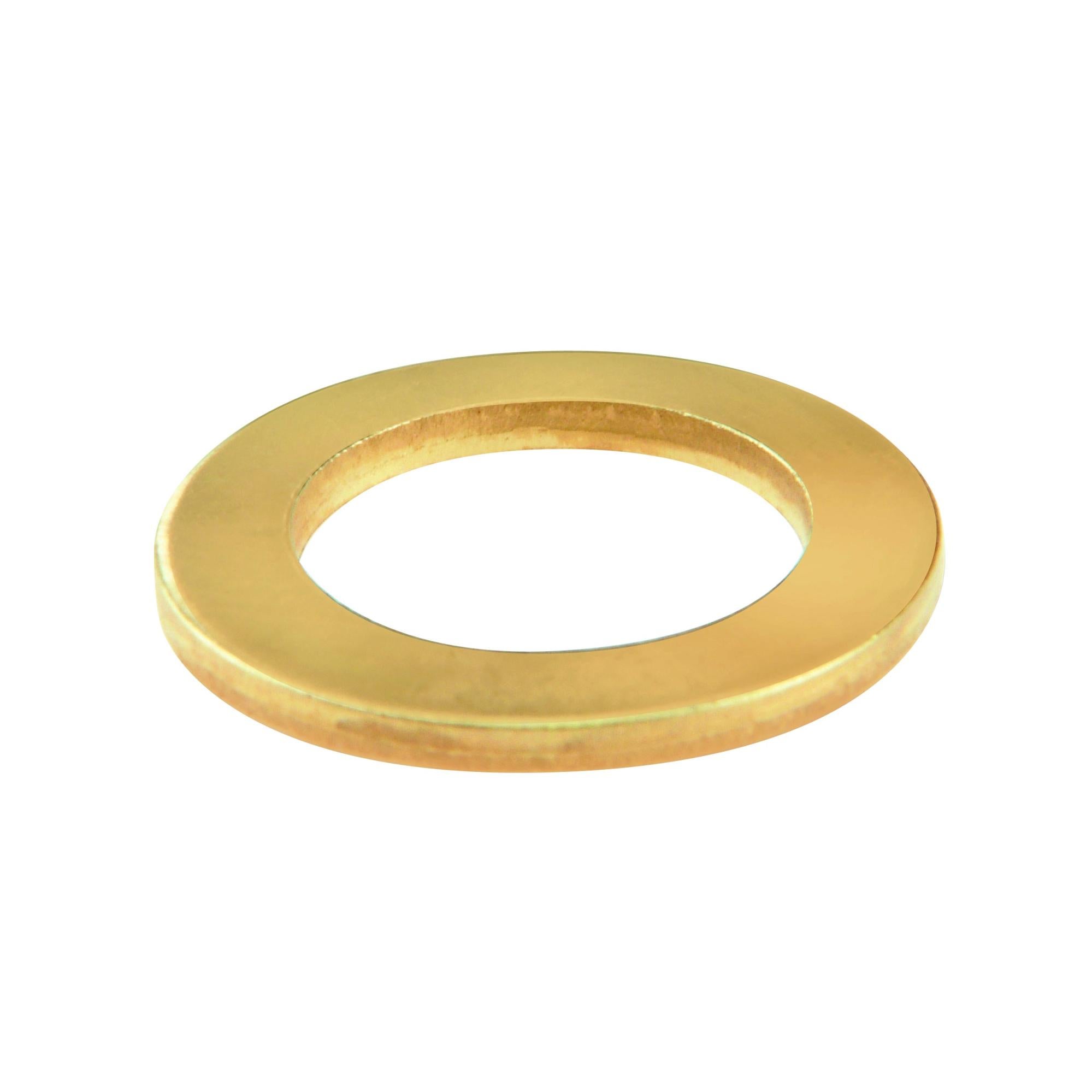 anelli per cucire in ottone placcato in ottone
