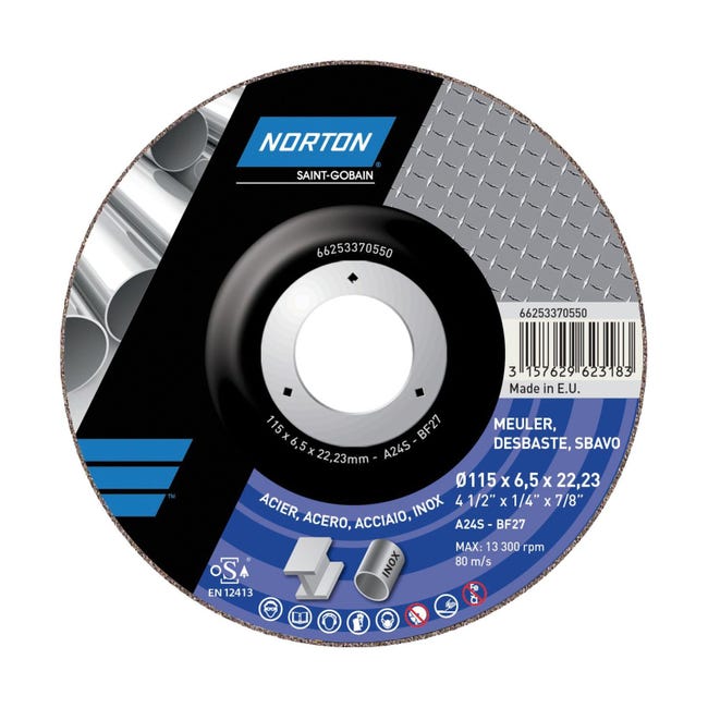 Pack De 10 Discos De Corte - ø 115 Mm Para Metal | Leroy Merlin