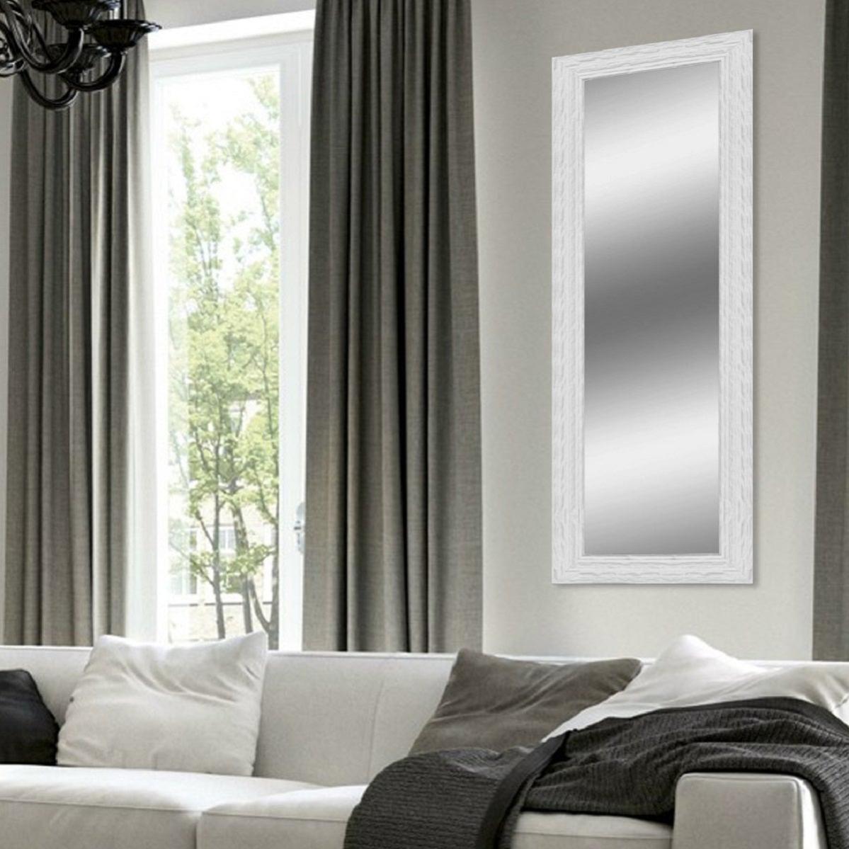 Specchio Con Cornice Da Parete Triangolare Rosace Nero 30 X 50 Cm 0 Cminspire 84466757