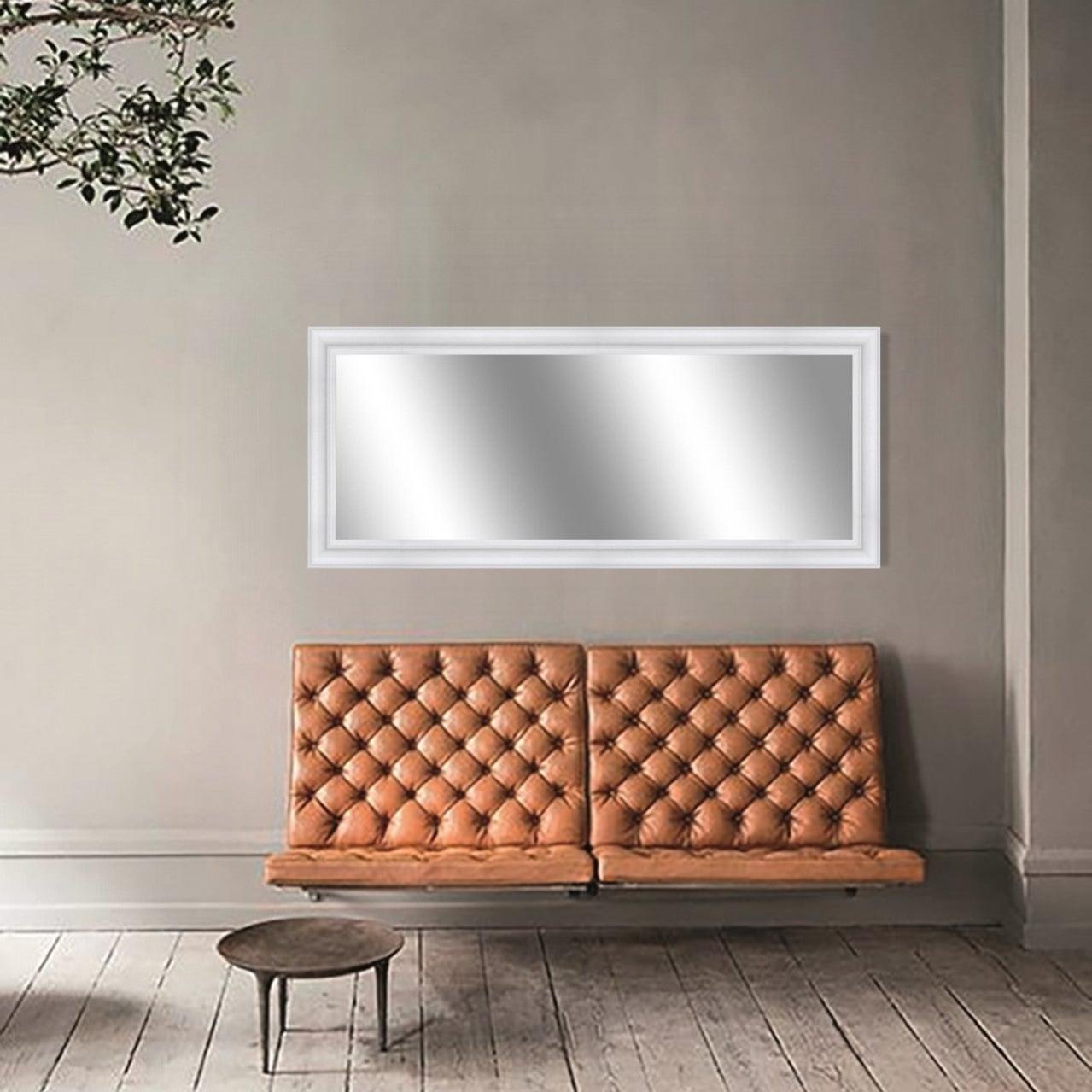 Specchio Bagno Cornice Alluminio Spazzolato 120 100 80 Cm E Lampada LED 30 60 - Foto 6