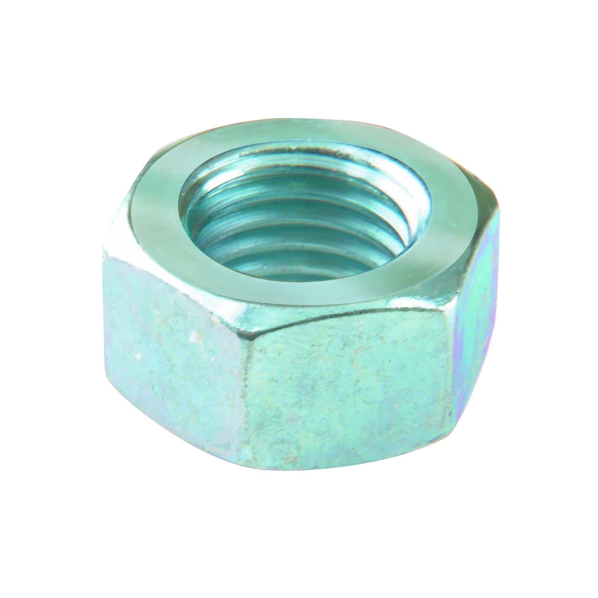 Dado Esagonale M18x1 Filettatura Fine, Cromato Giallo, MZA/DBM, Per Custodia Serratura