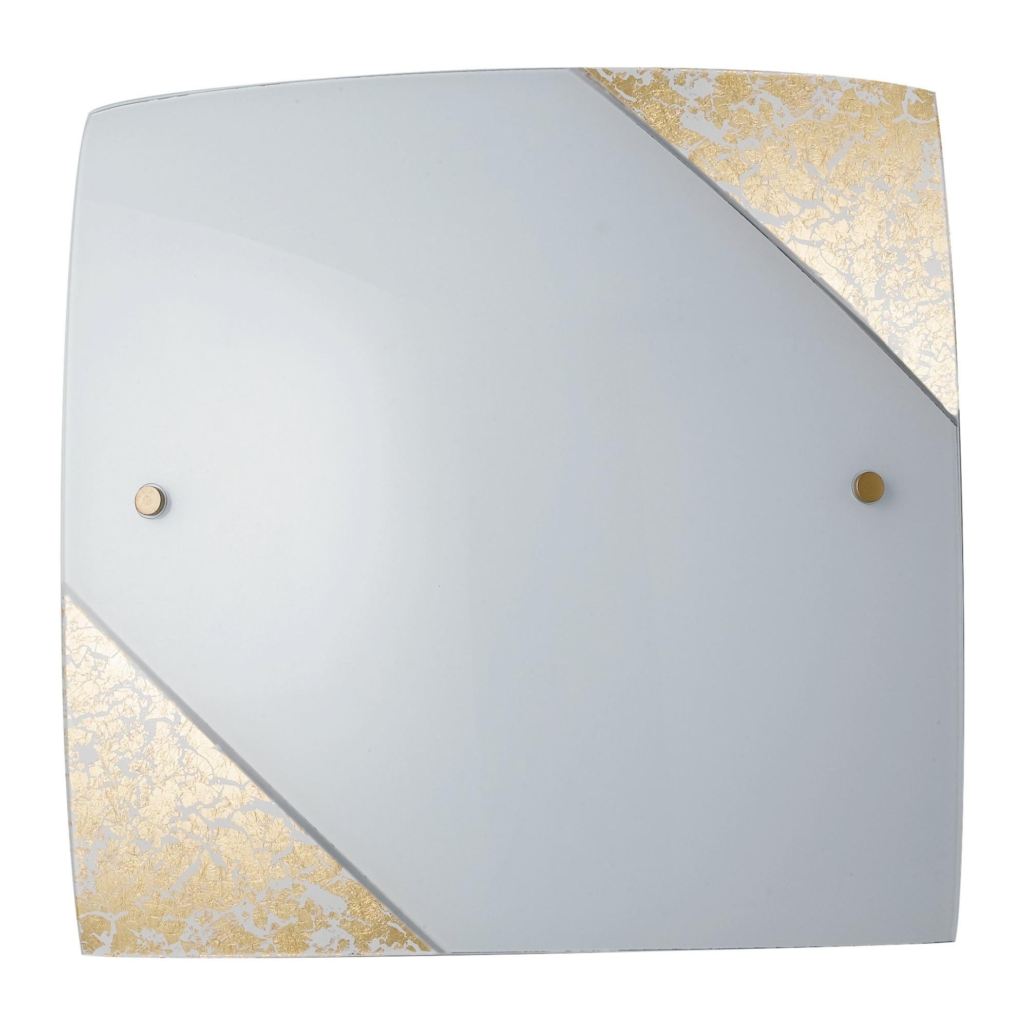 Fan Europe Plafoniera Duna In Alabastro Tabacco - E27, Max 60W, 30x30 Cm