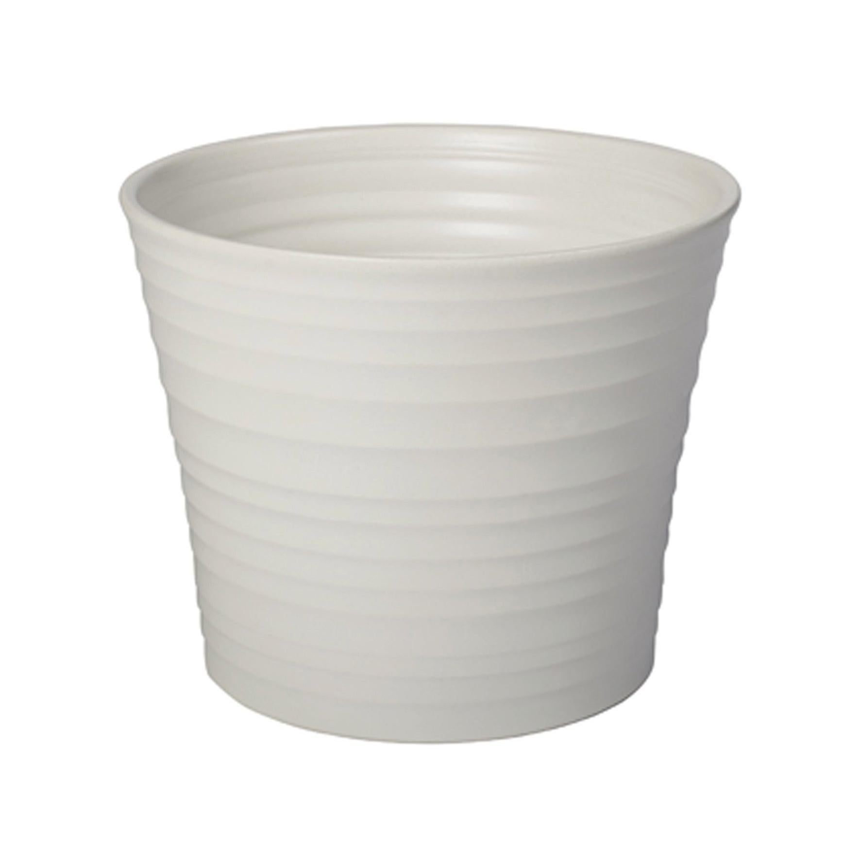 Coprivaso Per Piante E Fiori Alba In Ceramica Grigio Scuro H 16 Cm 18 Cm 82946304