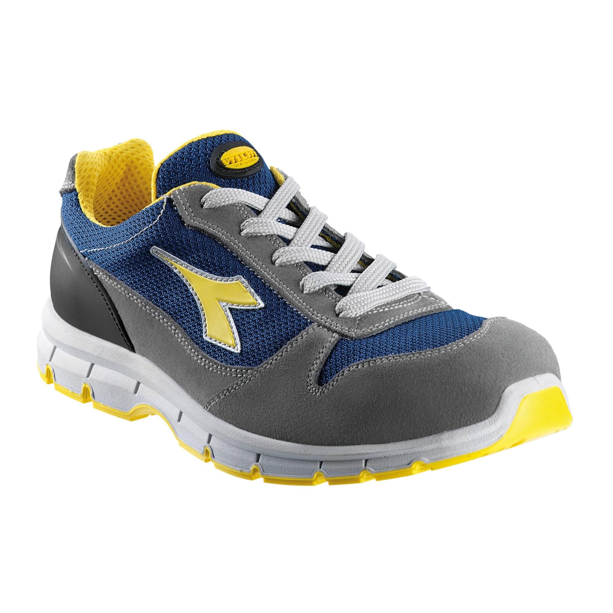 Scarpe antinfortunistiche basse DIADORA UTILITY Run Textile S1P n° 43  giallo e grigio e blu