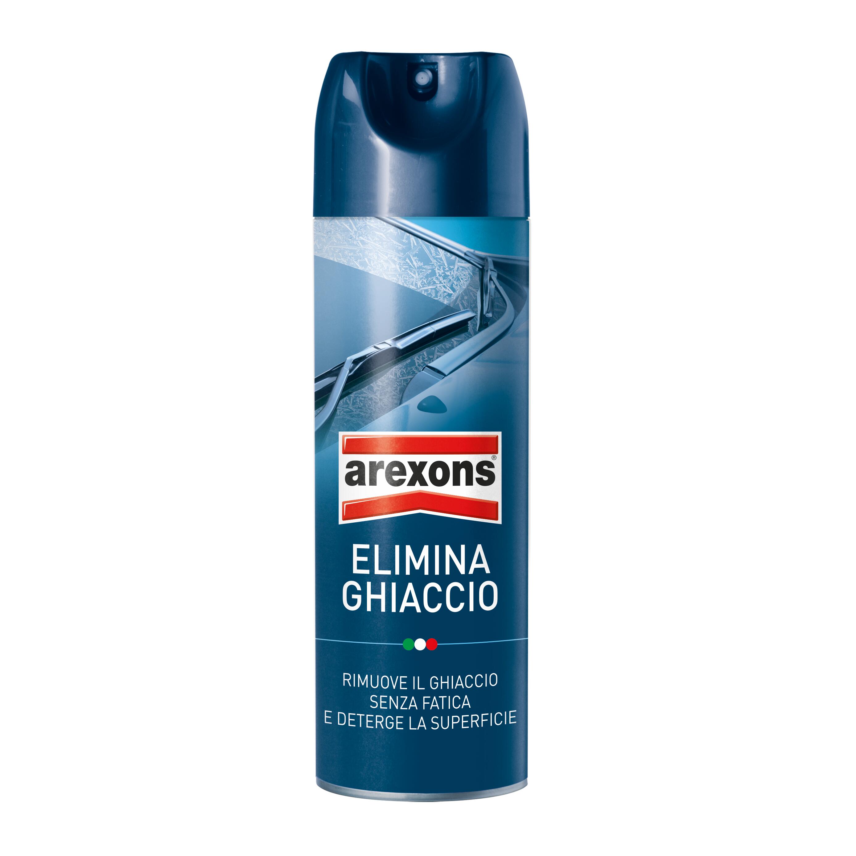 Spray deghiacciante detergente sciogli Ghiaccio Parabrezza Auto istantaneo  200 ml sbrinante (1) : : Auto e Moto